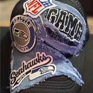 Seattle Seahawks Patchwork Cap
